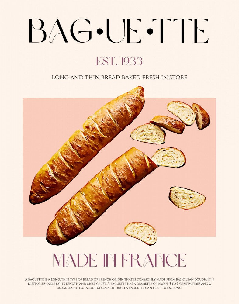 Baguette Print