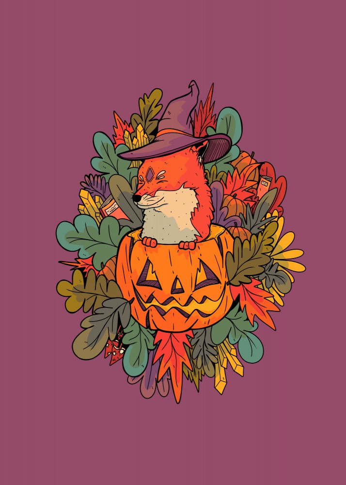 Pumpkin fox
