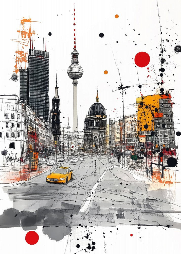 City landmarks city charm Berlin