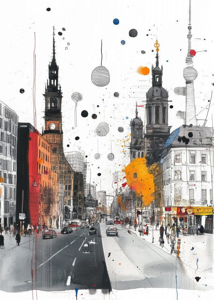 City landmarks city charm Berlin