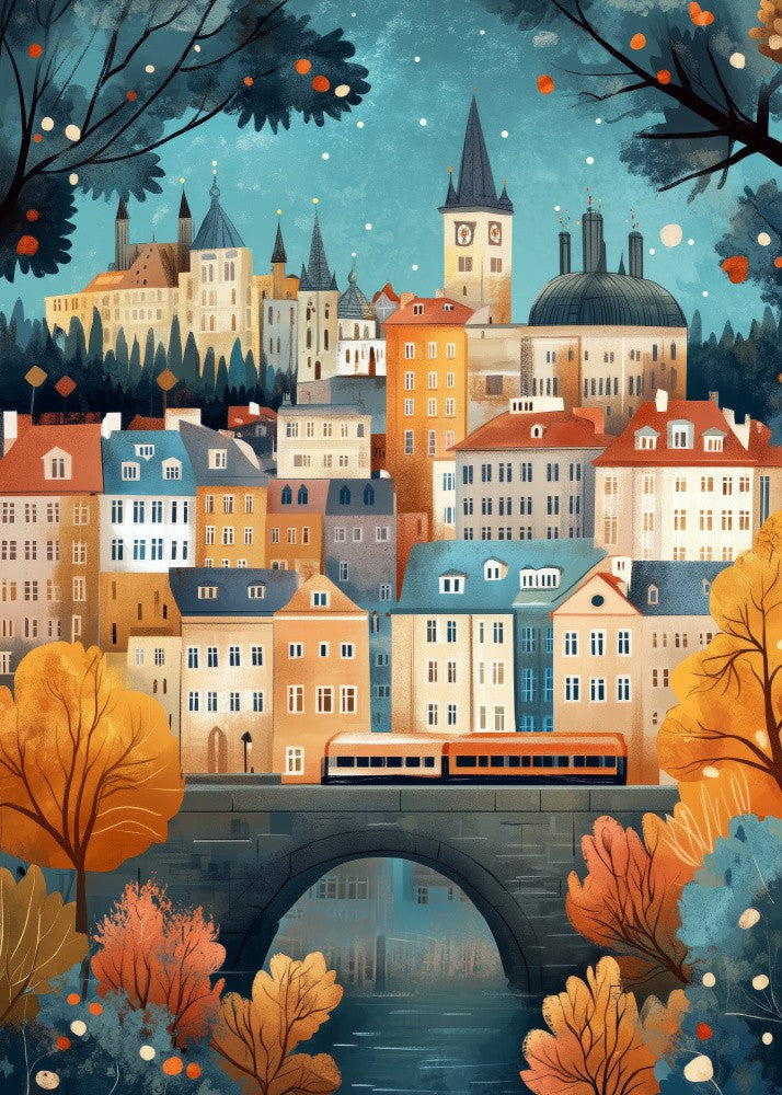 City landmarks city charm Prague
