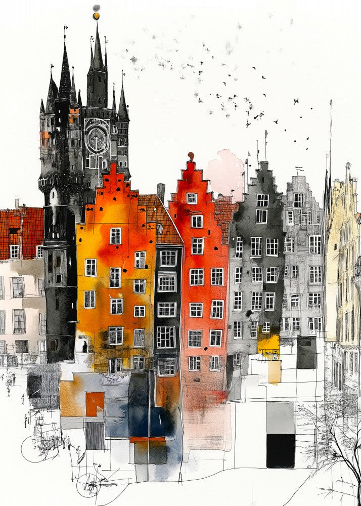City landmarks city charm Poland Gdańsk