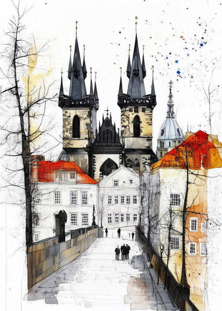 City landmarks city charm Prague