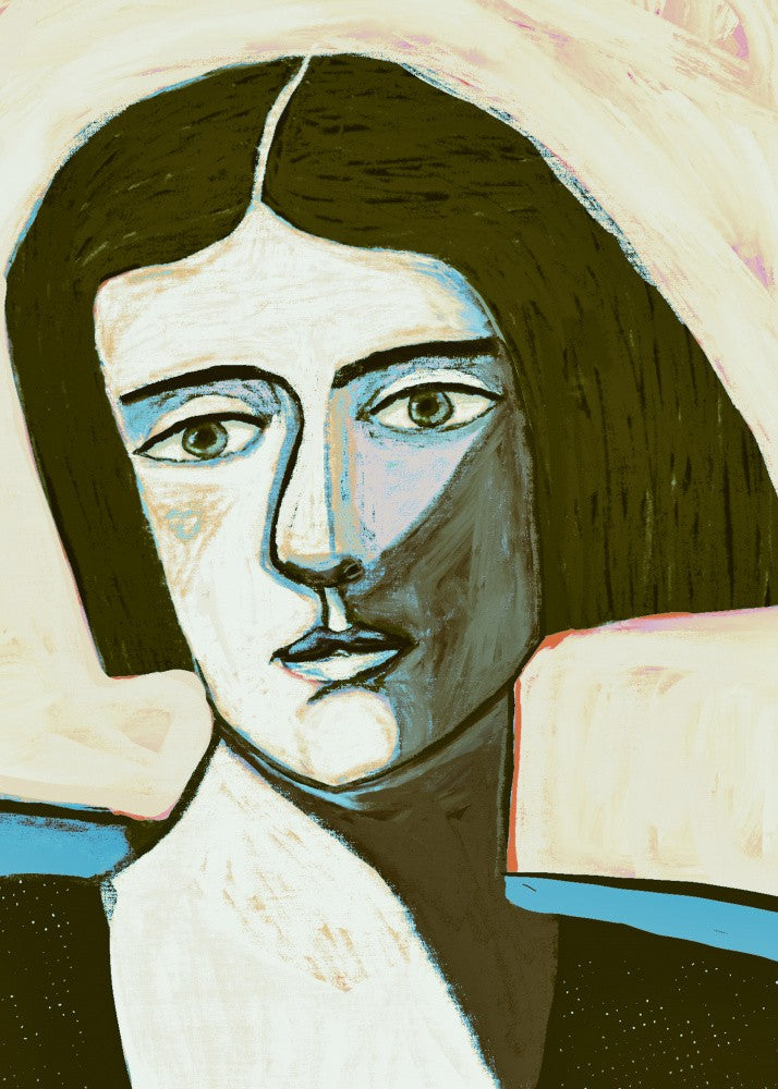 Woman looking
