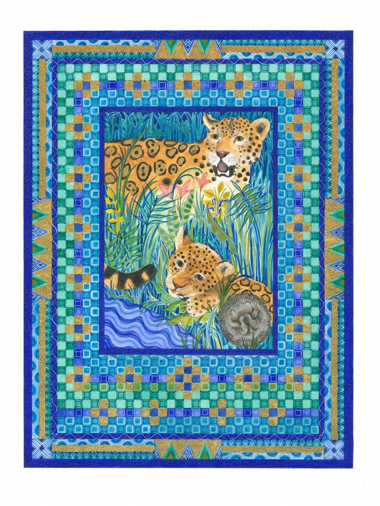 Painted Jaguar from Just So Stories