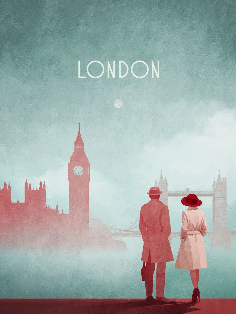 London - Big Ben and Tower Bridge