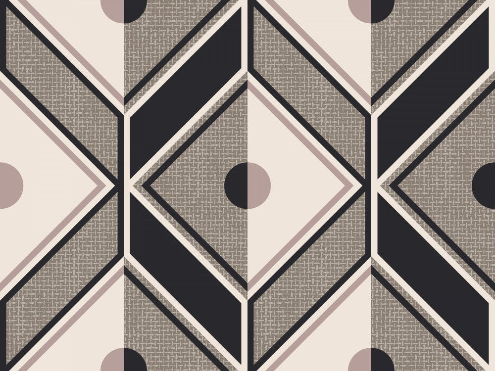 Retro Diamond Brown