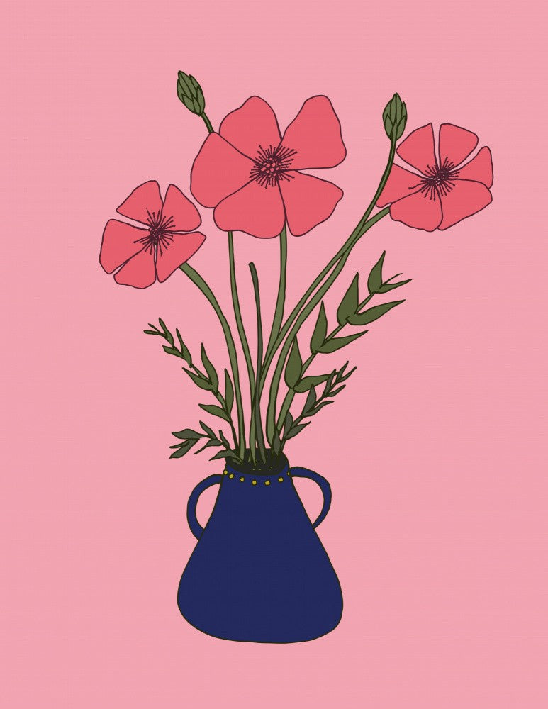 Flowers in a vase