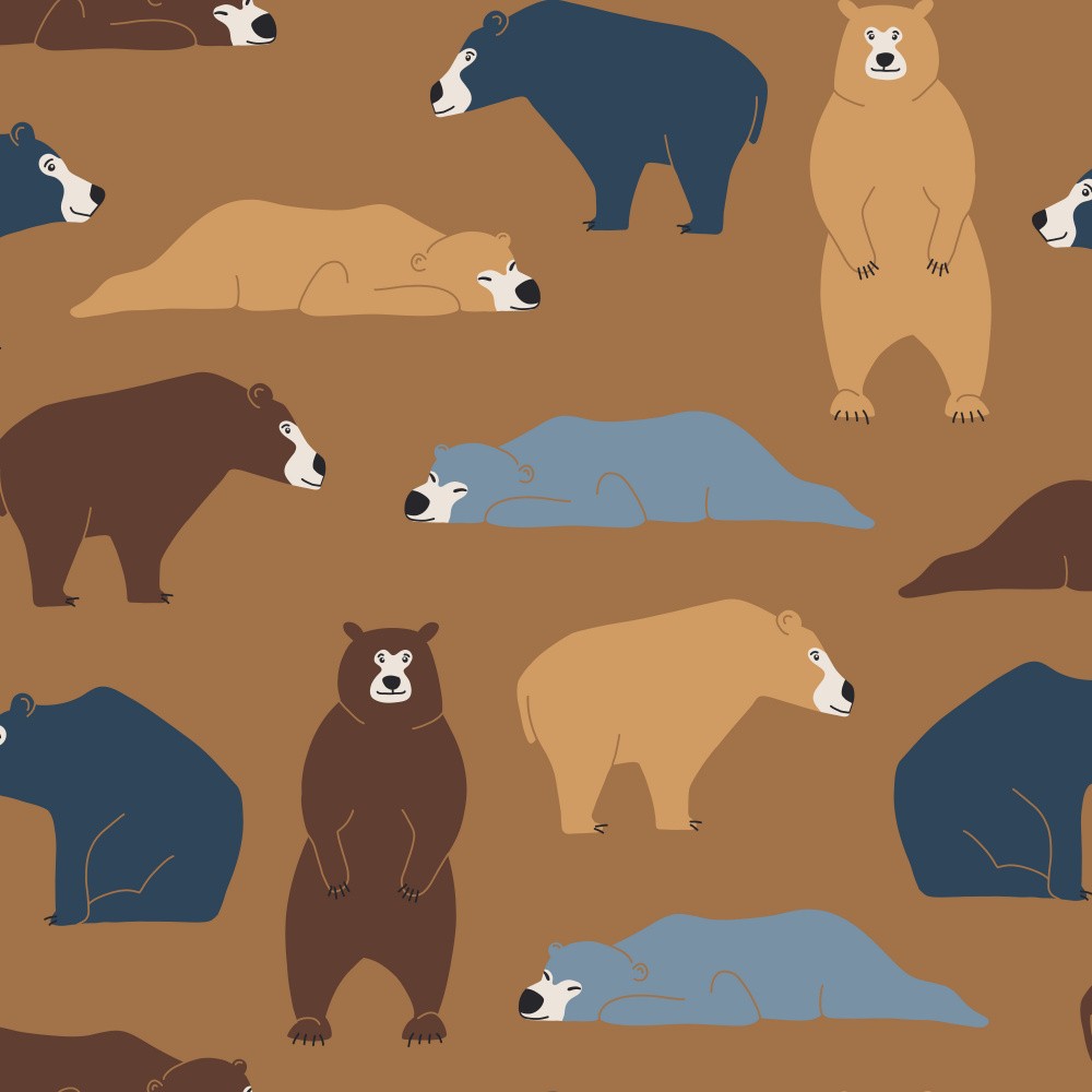 Woodland Wanderers Bears Brown