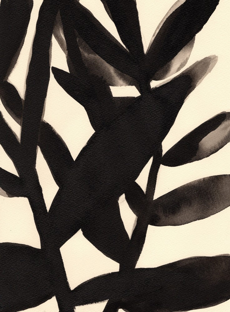 Äste in Schwarz und Beige II