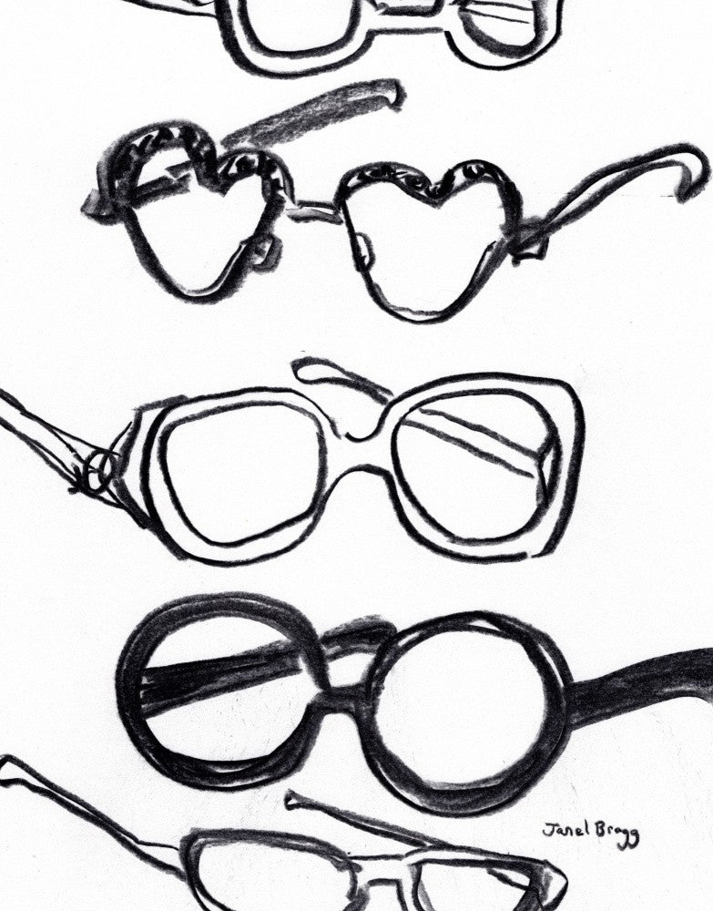 Brille in Anthrazit