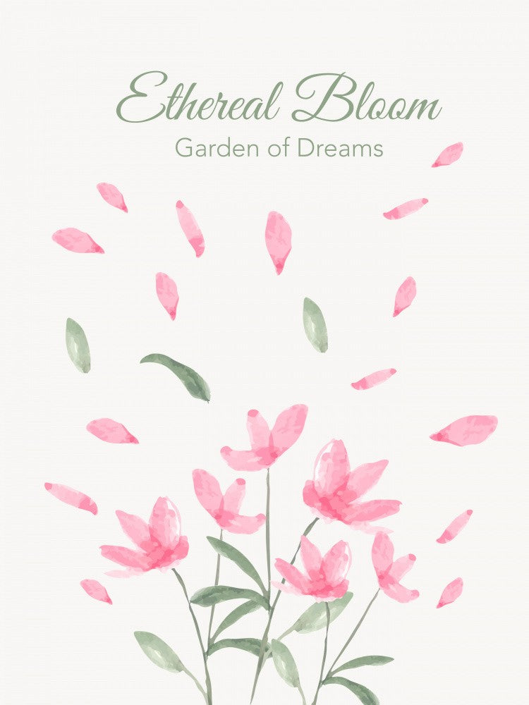 Poster Flores Delicadas