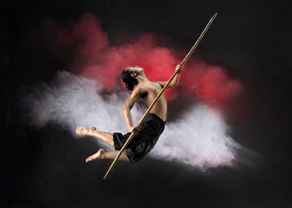 Jump With Spear