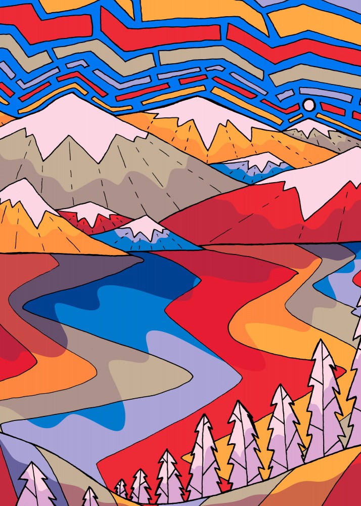Shapes and lakes