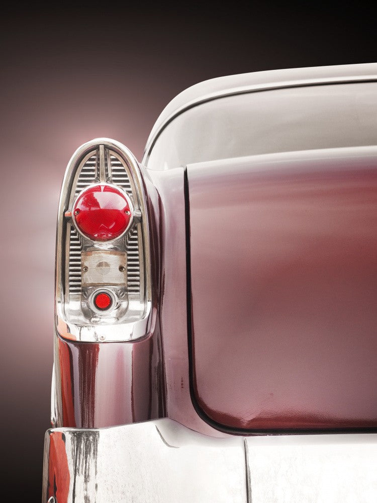Amerikanischer Oldtimer Bel Air 1956 Rücklicht