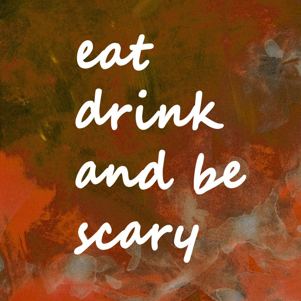 Background 1 Eat Drink Be Scary Copper Terracotta