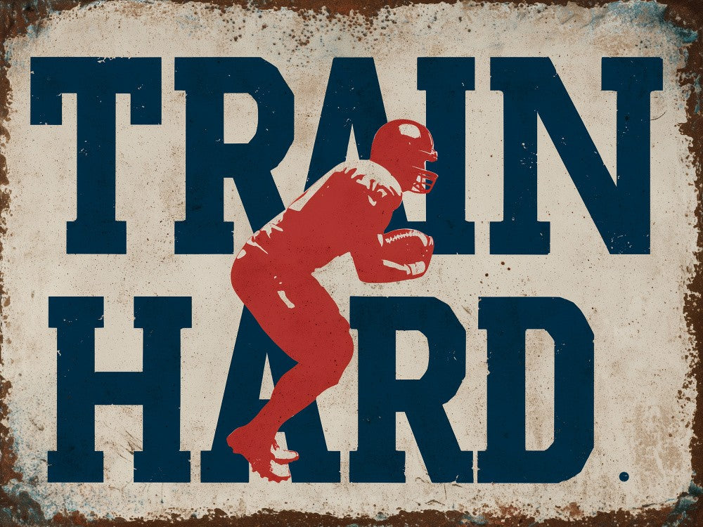 Pictufy American Football Train Hard