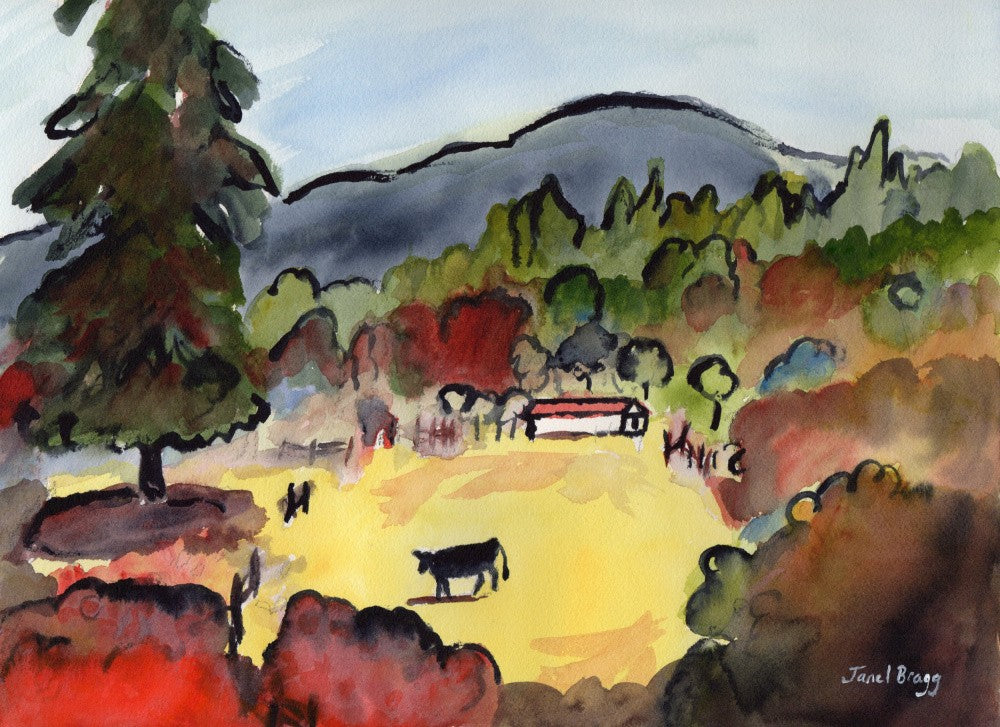 Cow On the Way To Alger