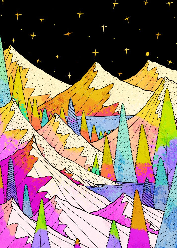 A vibrant night