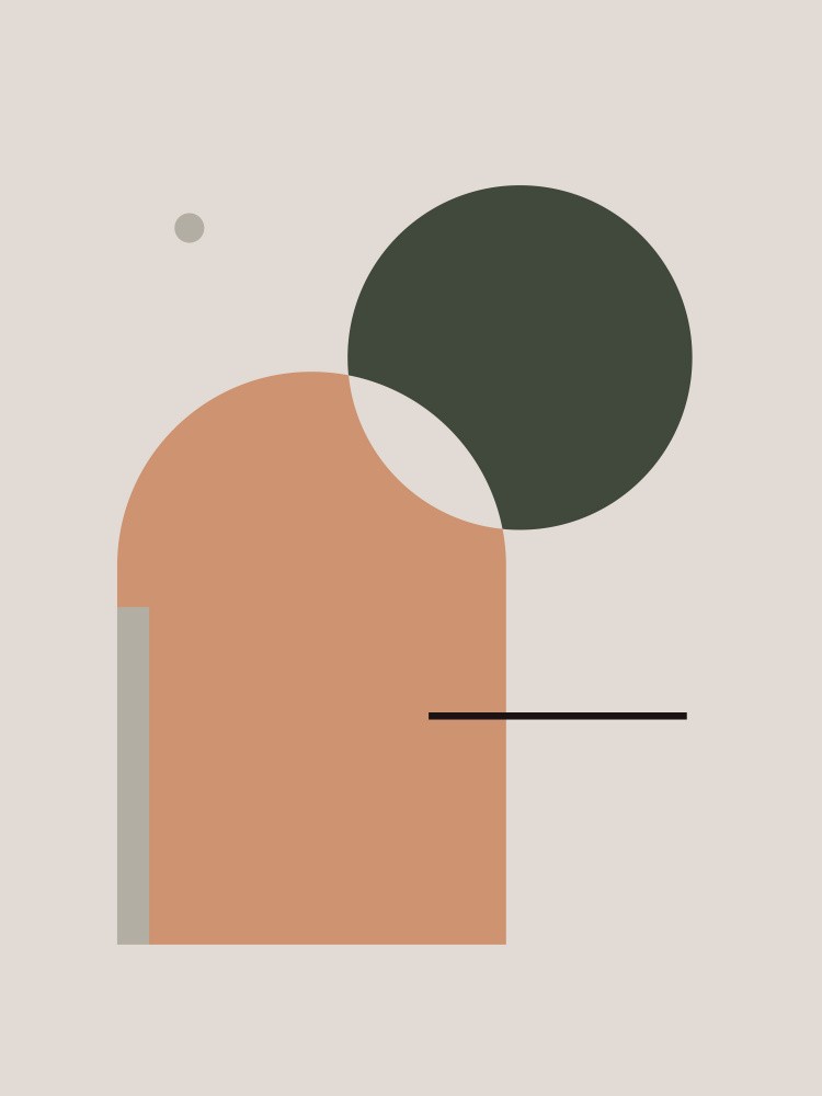 Simple Harmony - Abstract Composition