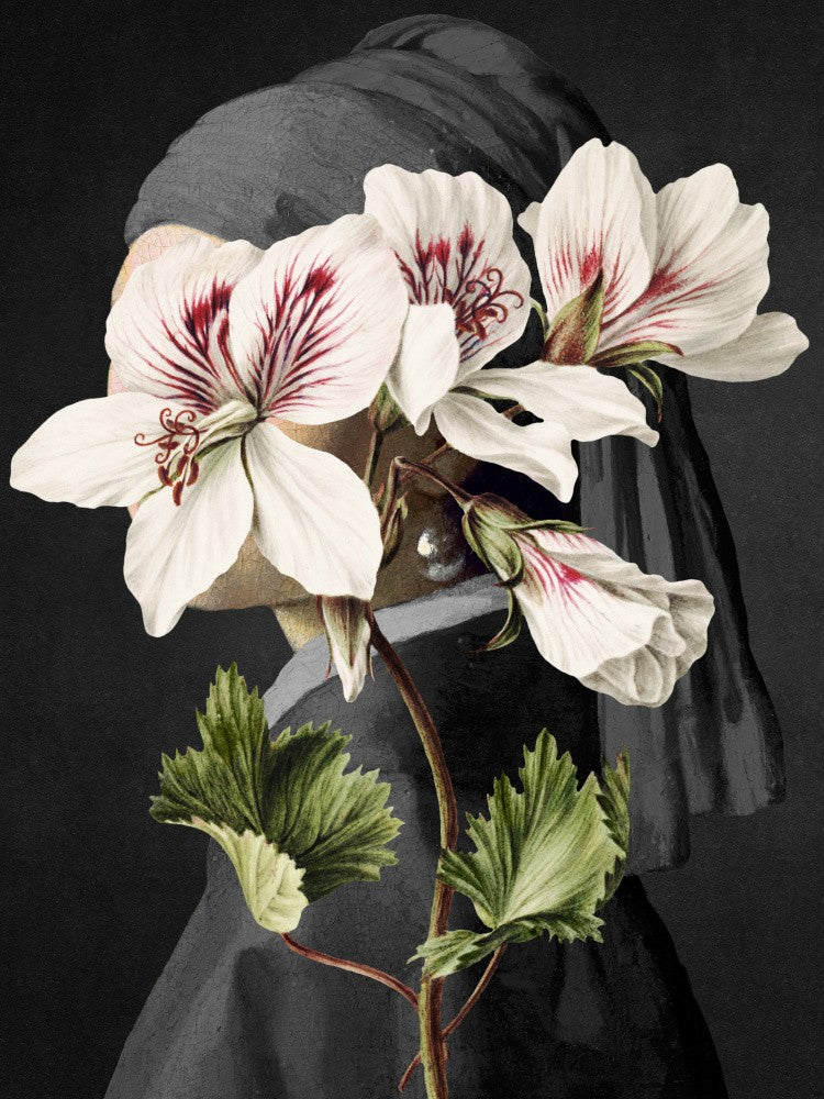 Girl with Pearl Earring - Behind the Pelargonium Edition