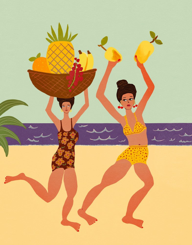 Summer tropical fun time