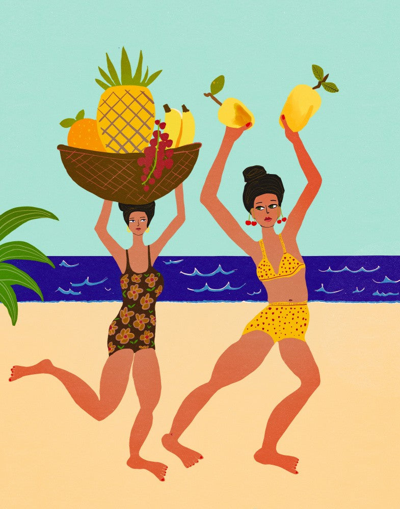 Summer tropical fun time