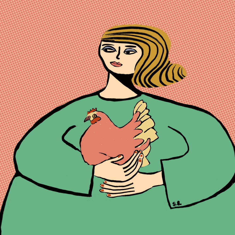 Chicken lady