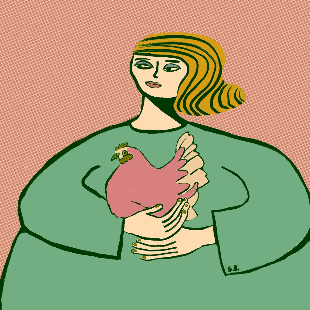Chicken lady