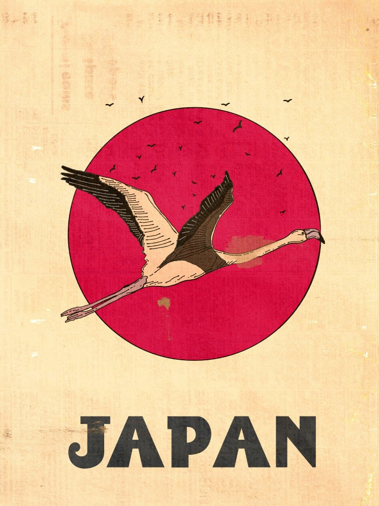 Japan Vintage Travel Poster