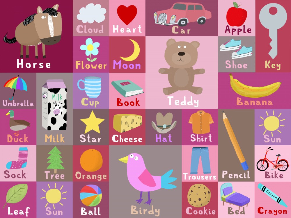 First Words in Pink by Carla Daly