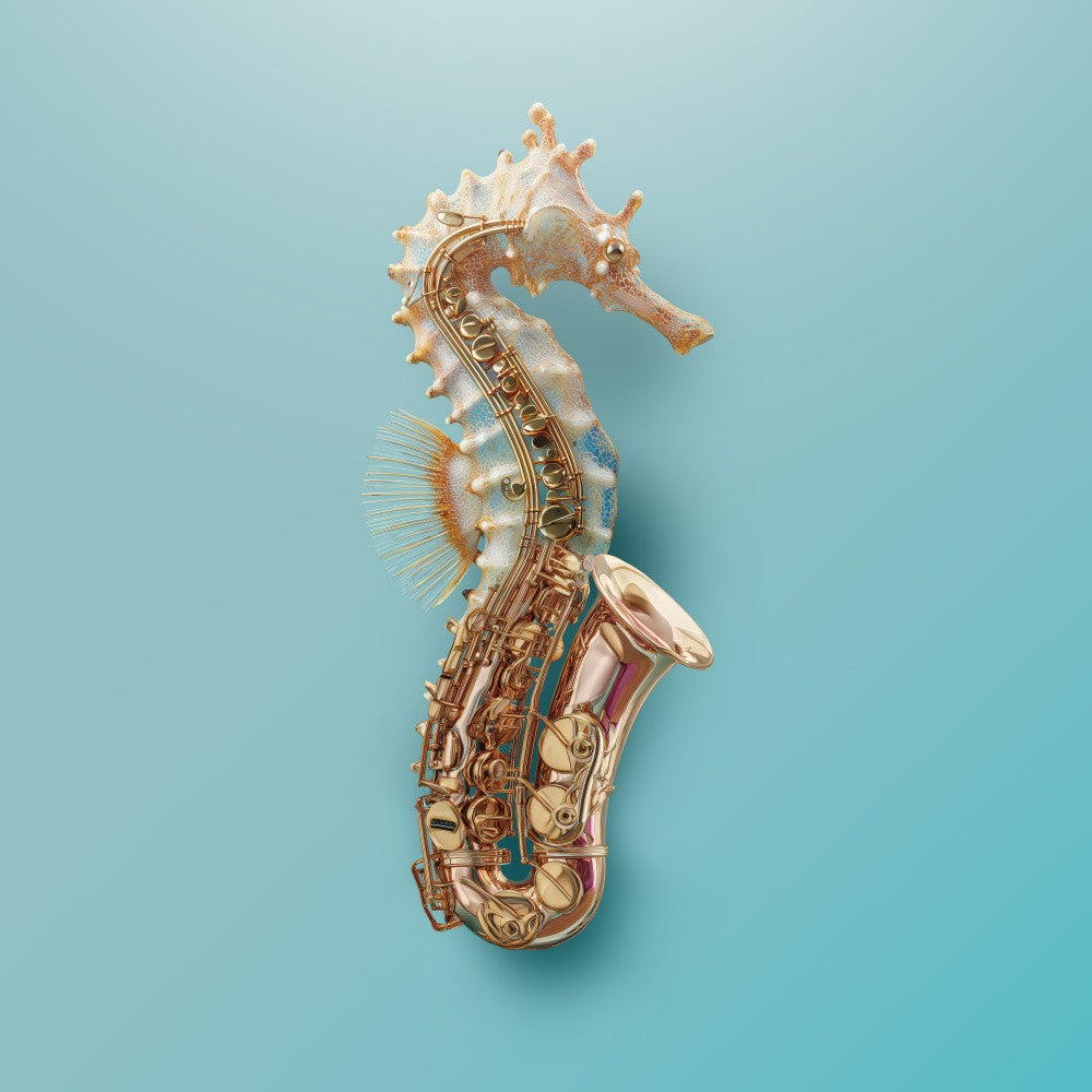 Saxophone SeaHorse