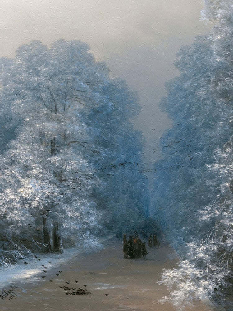 Aivazovsky - Winter Landscape