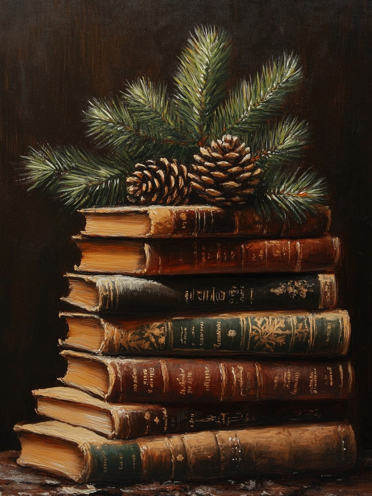 Christmas Books - Pine Cones