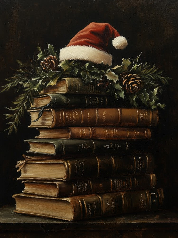 Christmas Books - Santa Hat