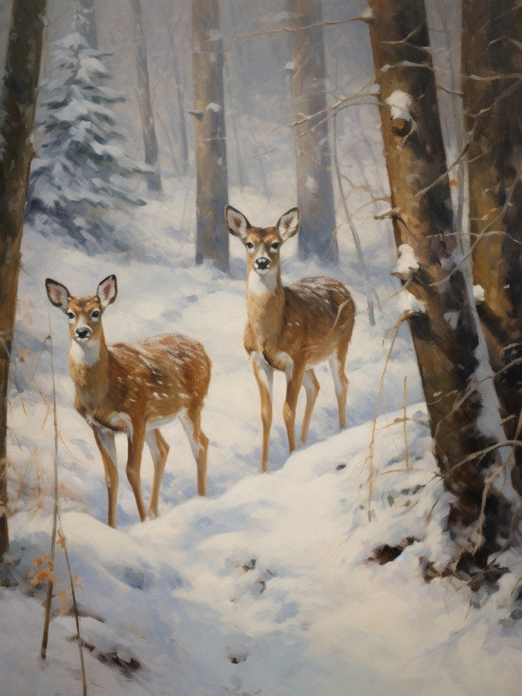 Duo of Deer