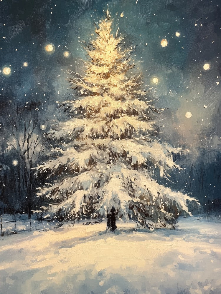 Glowing Evergreen