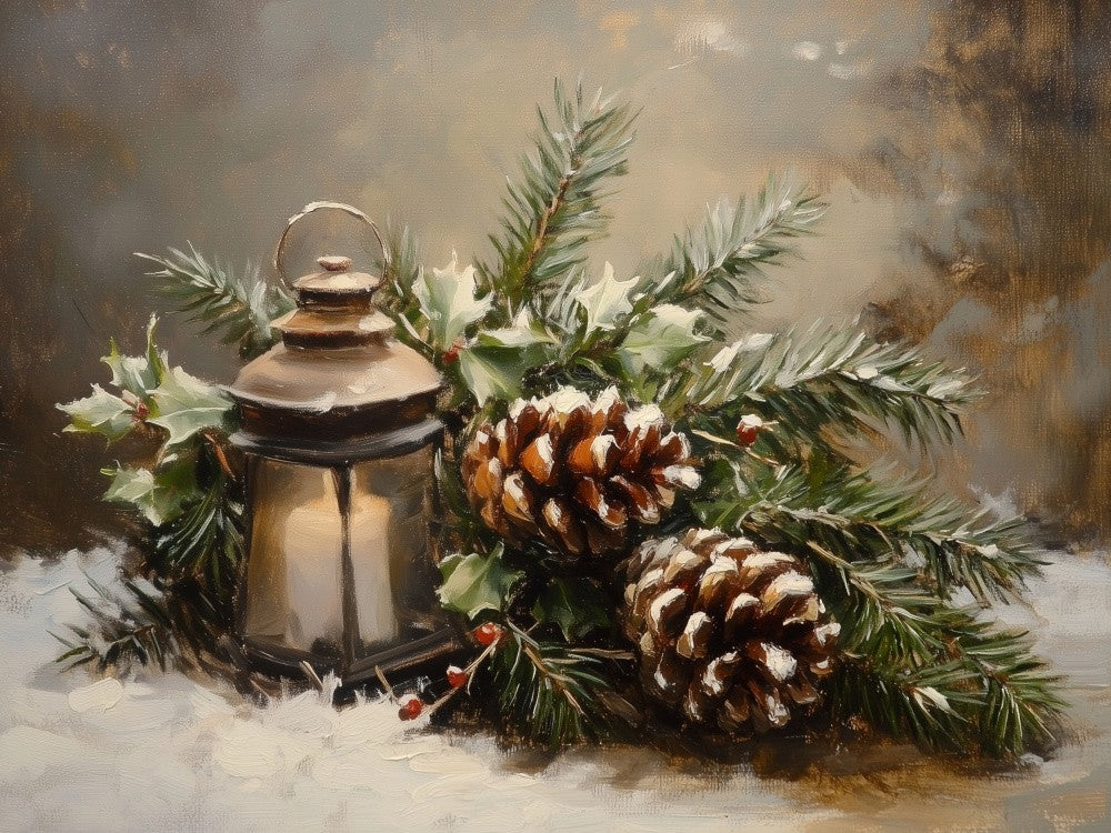 Lantern and Spruce