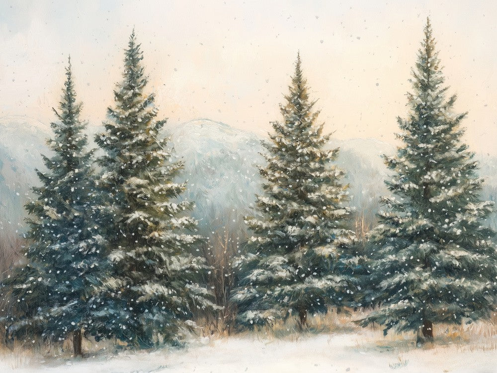 Mountain Evergreen Magic