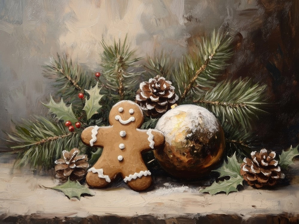 Gingerbread Man and Spruce