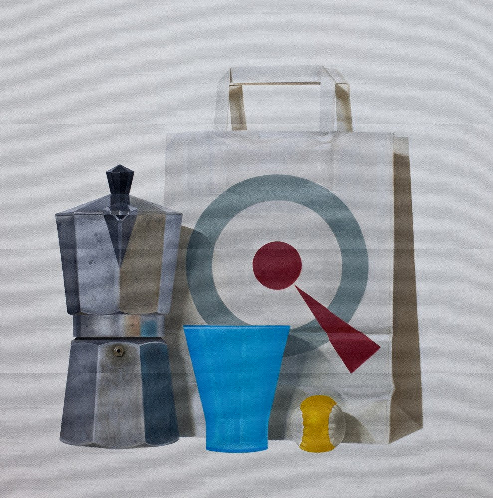 La Copa Azul (50x50 Cm) 2015