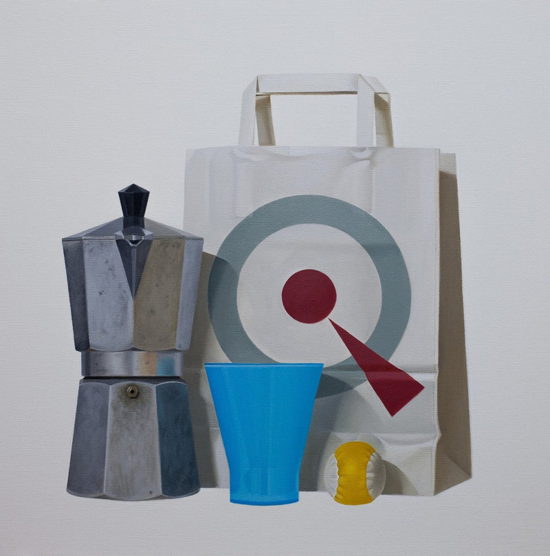 La Copa Azul (50x50 Cm) 2015
