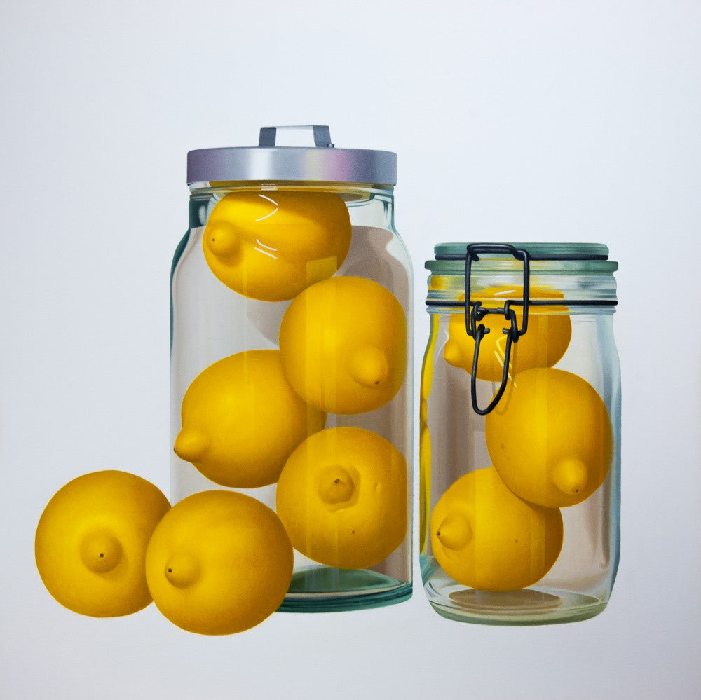 Limones XII (100x100 Cm) 2016