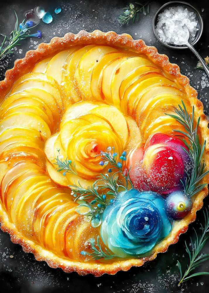 Apple Tarta Food Art 1  food art