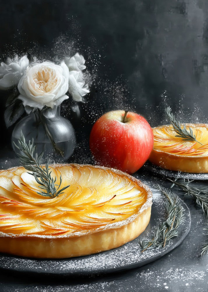 Apple Tarta Food Art 3  food art