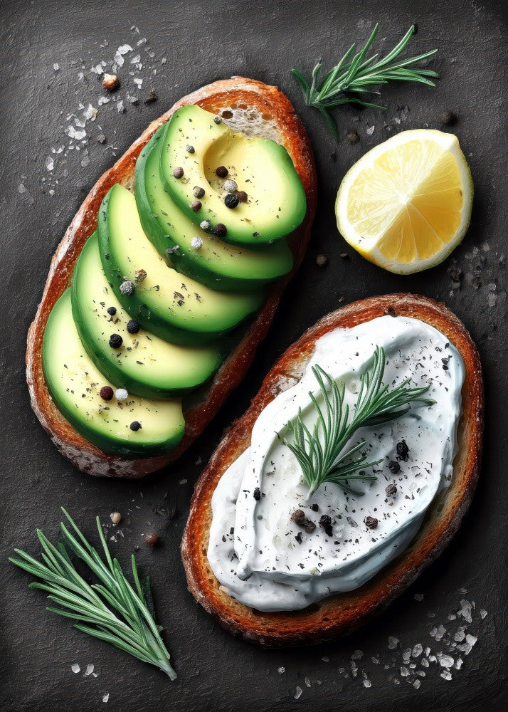Avocago Toast 1  food art