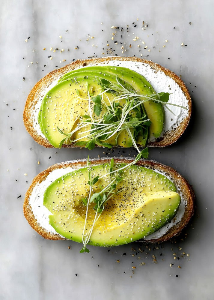 Avocago Toast 4  food art
