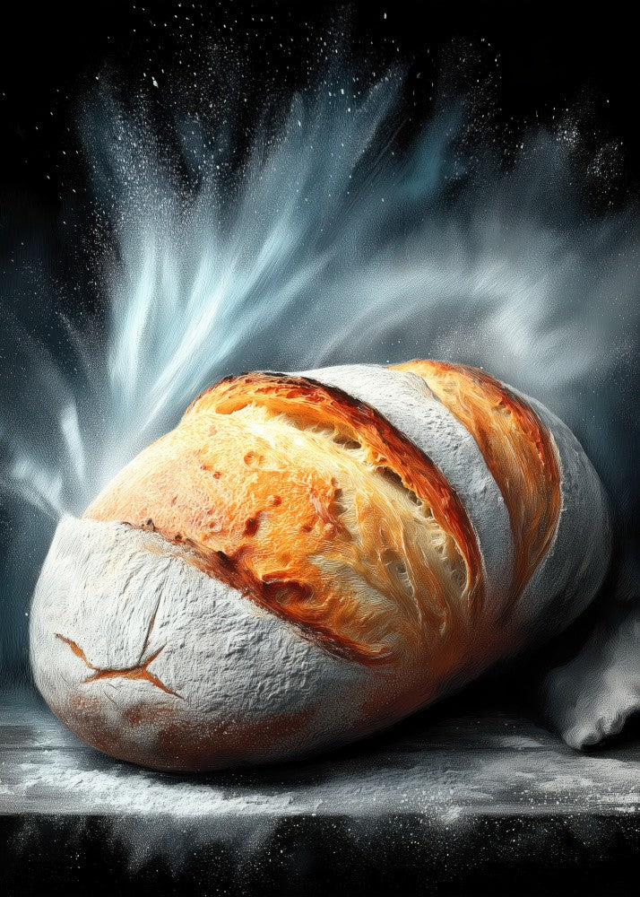 Bread Loafs Baguettes 8  food art