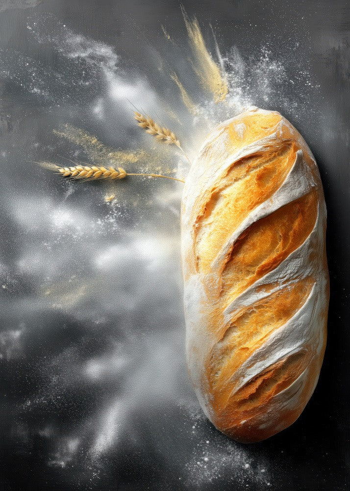 Bread Loafs Baguettes 9  food art