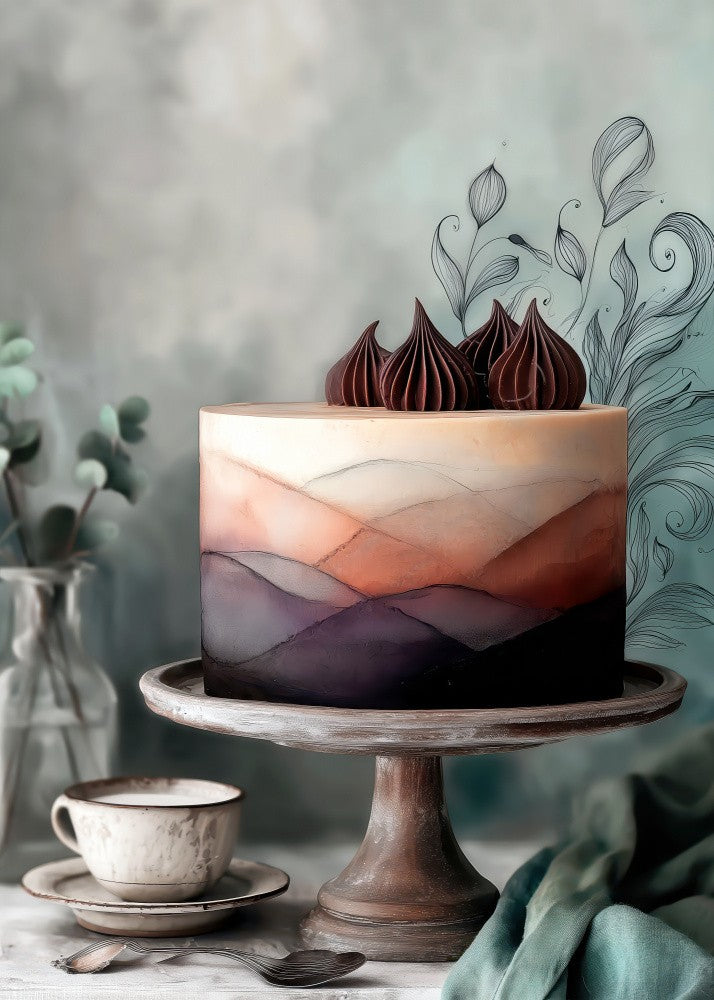Chocolate Cake 10  food art